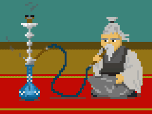Gif animé chicha 